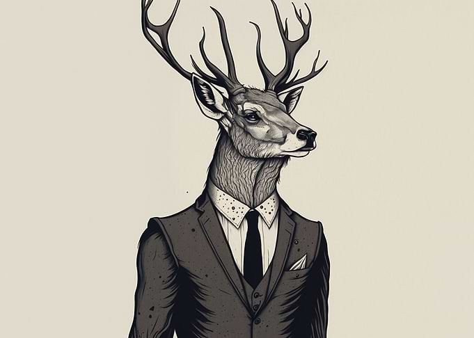 Fashion Deer 02