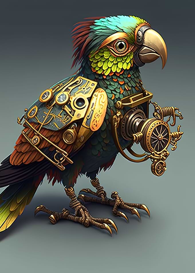 parrot robot