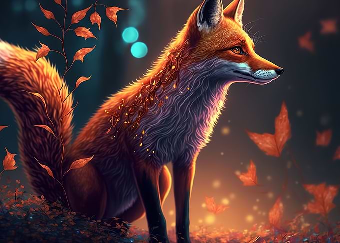 cute fox