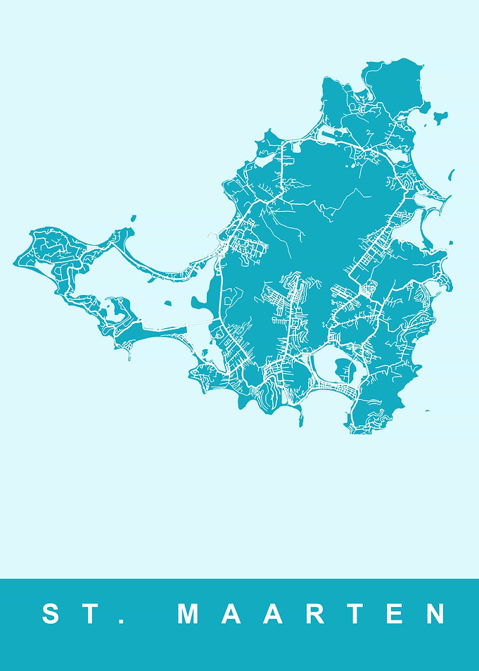 ST MAARTEN Map