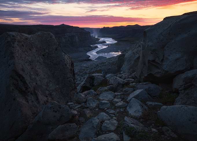 Sunset Canyon View