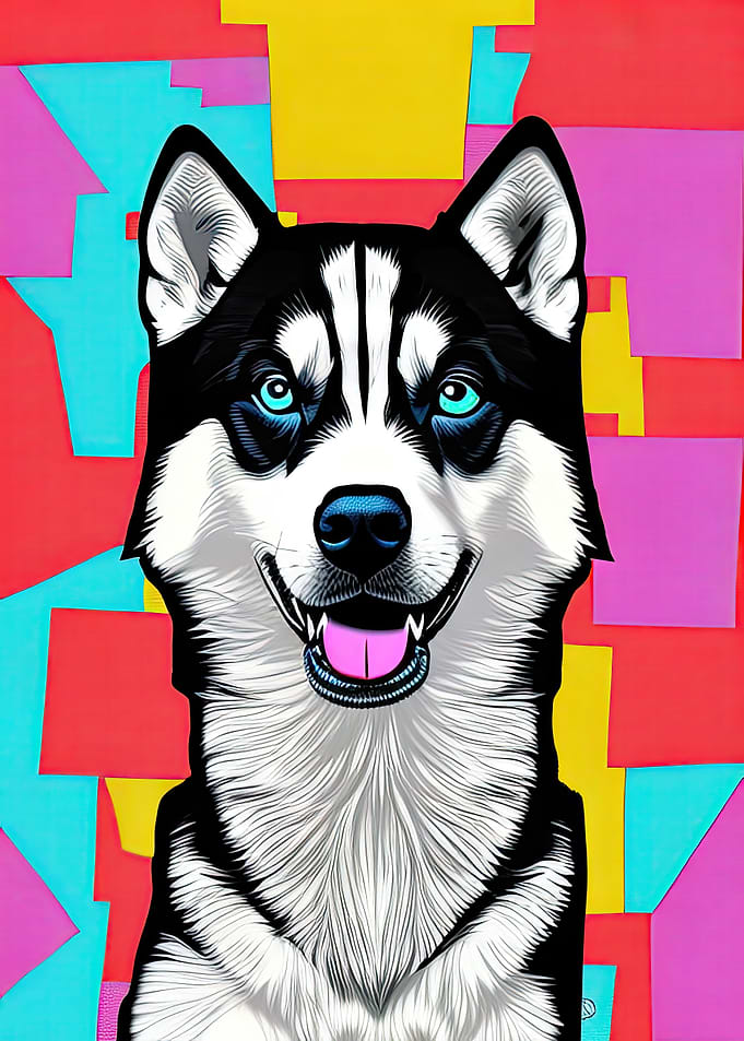 Pop Art Dog 04