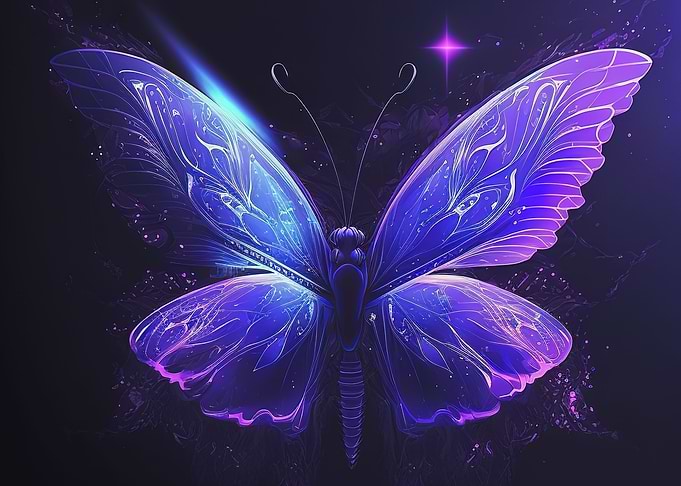 Butterfly colorful