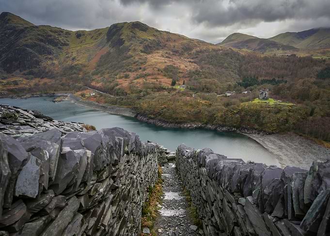 Llyn Peris in Llanberis