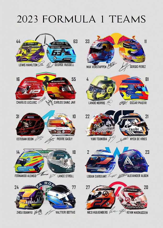 2023 Formula One F1 Teams