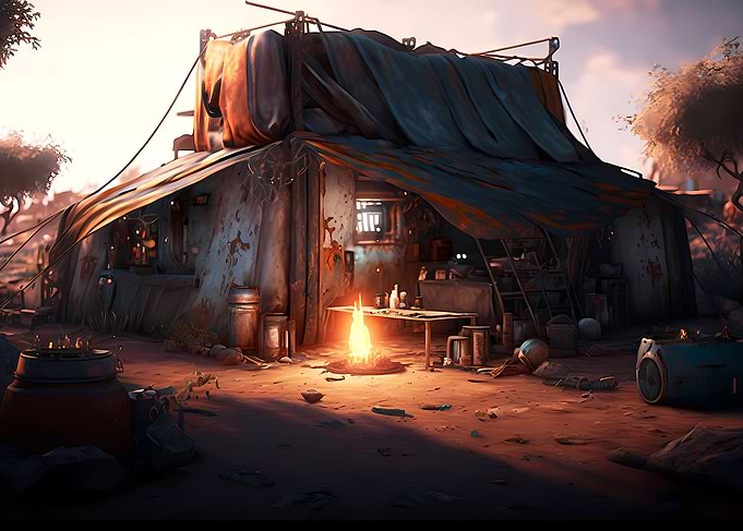 Scrap Metal Shelter