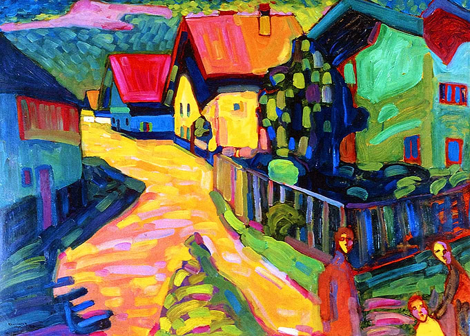 Kandinsky Murnau Street