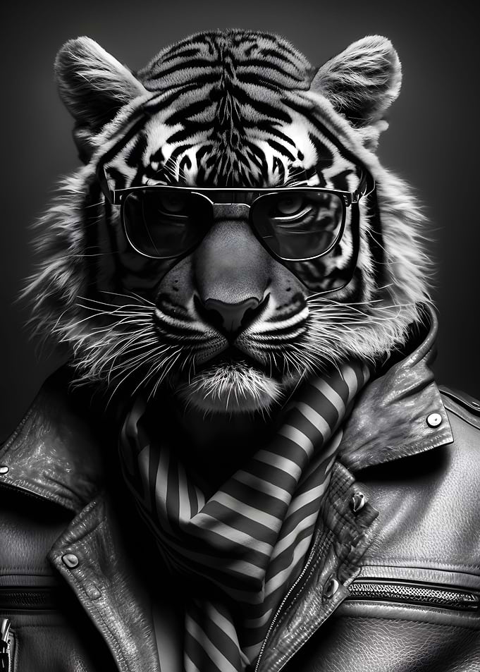 cool tiger modern