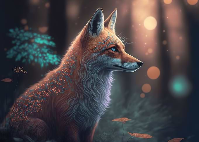 cute fox