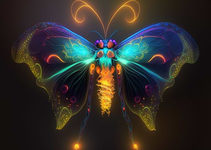 Butterfly Colorful