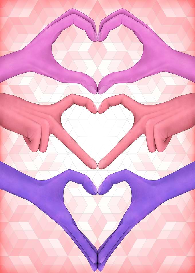 Heart shaped