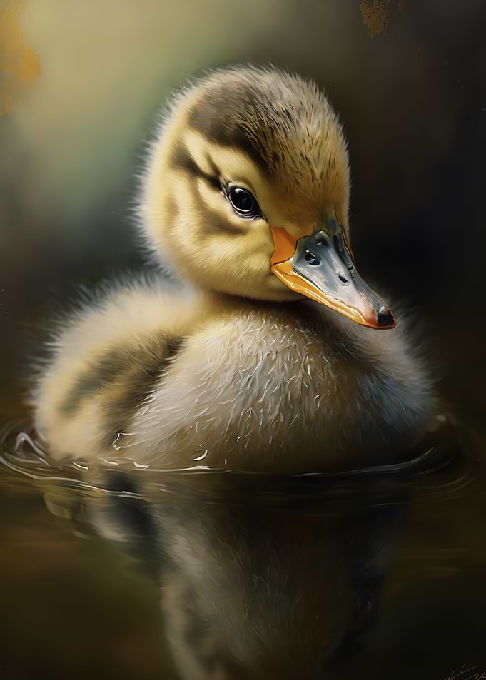 duck cute animal