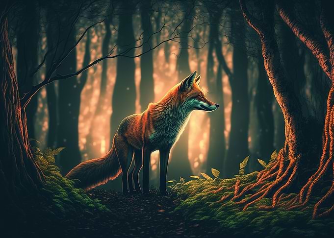 cute fox