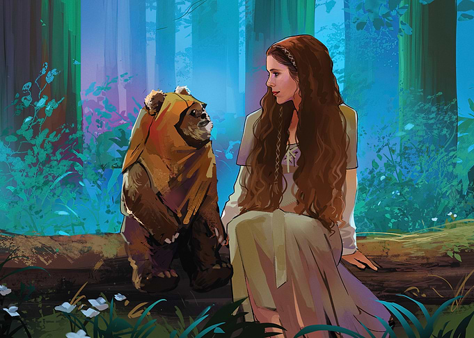 Wicket & Leia