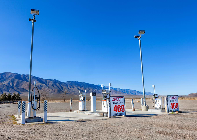 Desert Gas Station