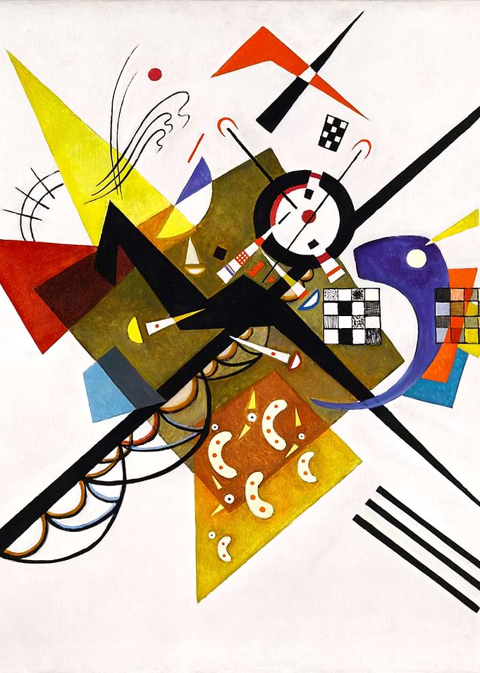 Kandinsky On White II