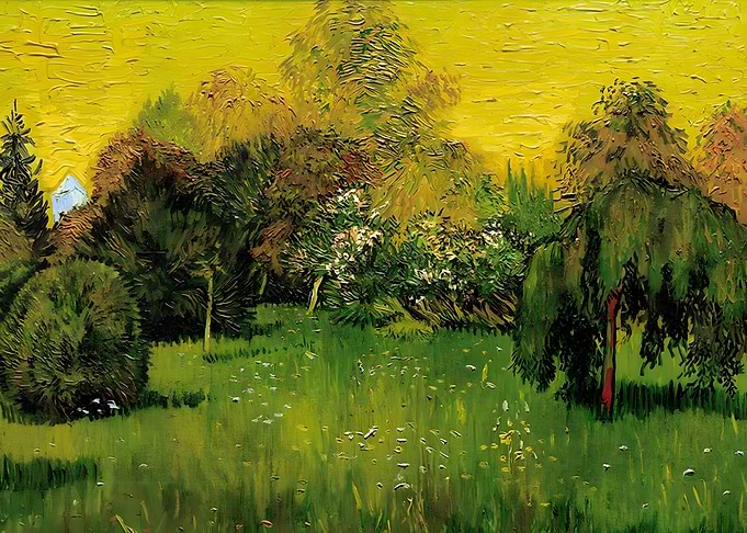 Garden Vincent van Gogh
