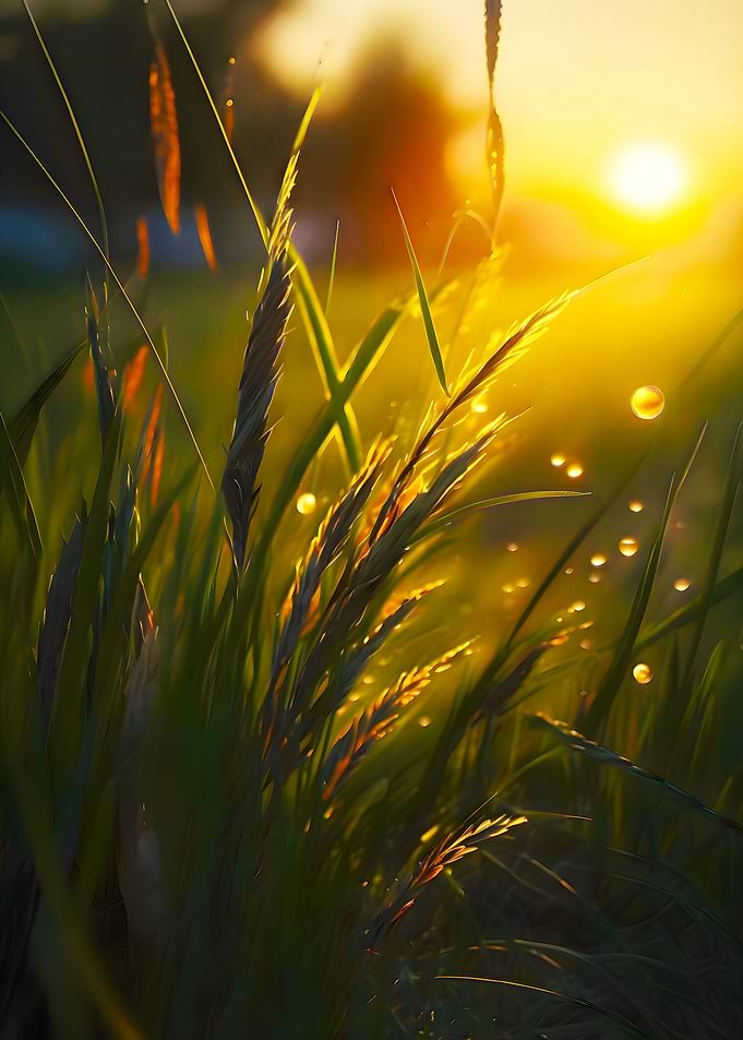Sunrise Sunset Reed Grass