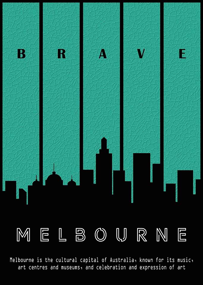 melbourne city skyline