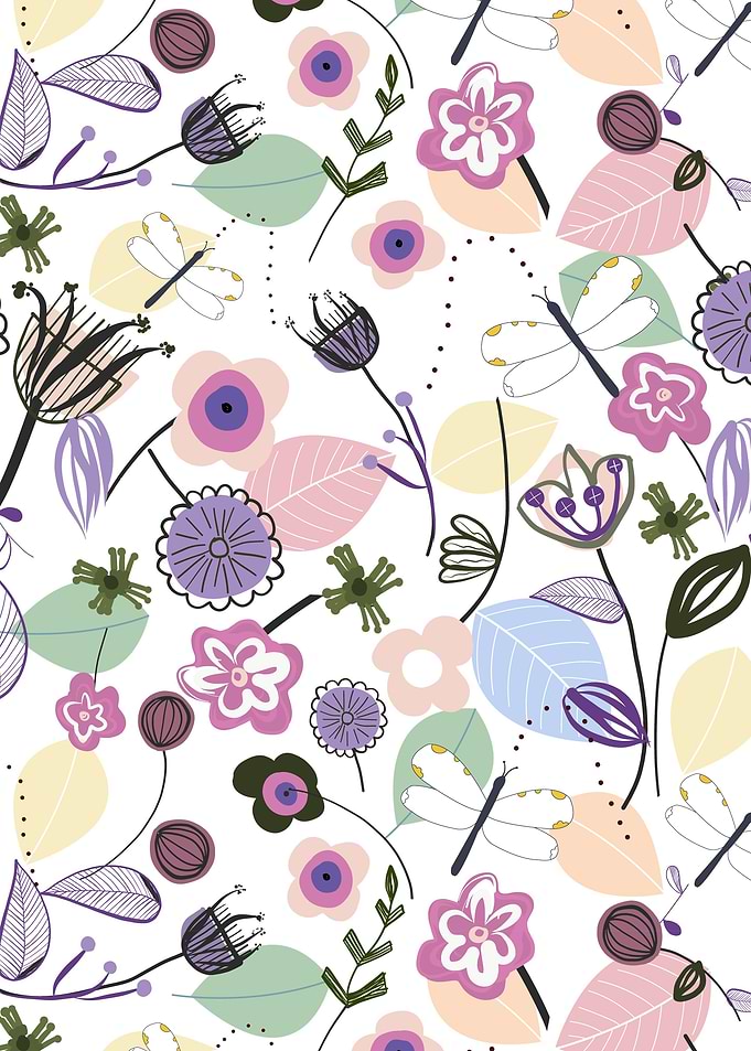 Abstract flowers