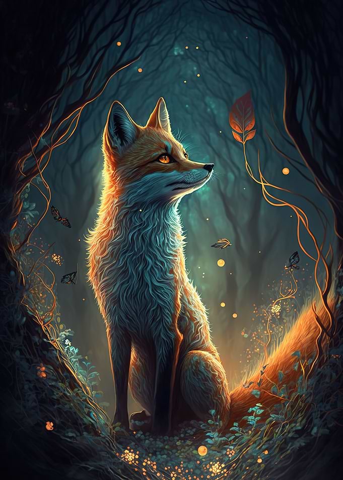 cute fox