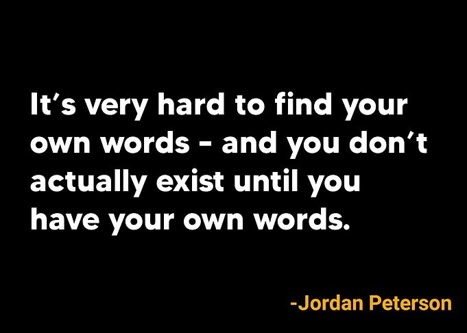 Jordan Peterson Quote