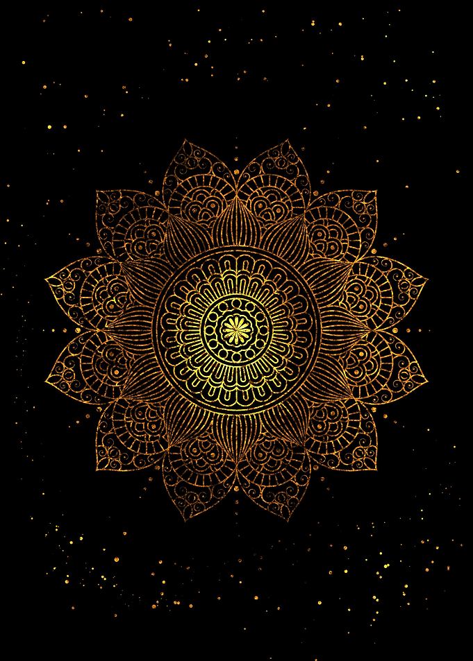 Floral tribal
