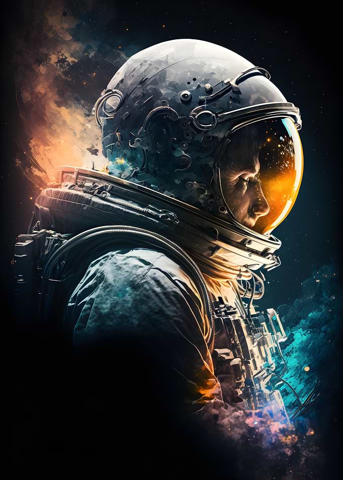 Sleeping Astronaut
