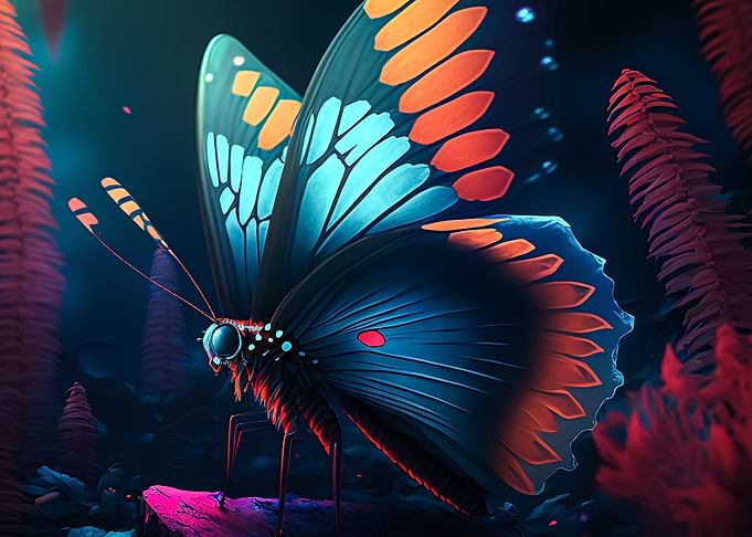 butterfly night