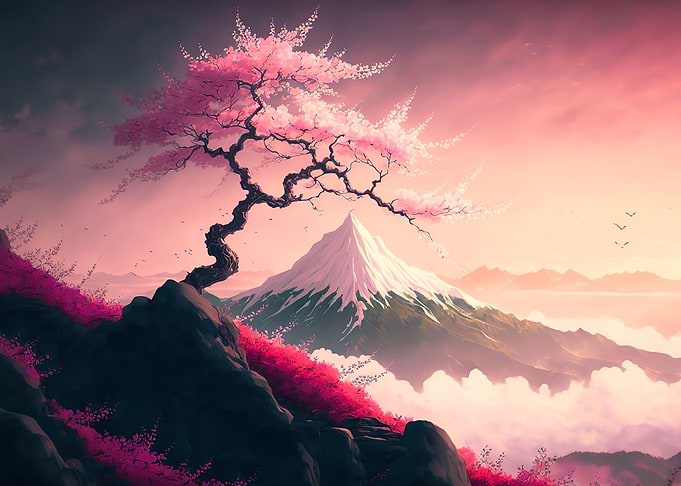 japanese cherry blossoms
