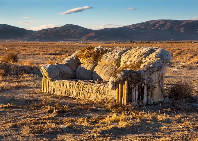 Abandoned Sofa