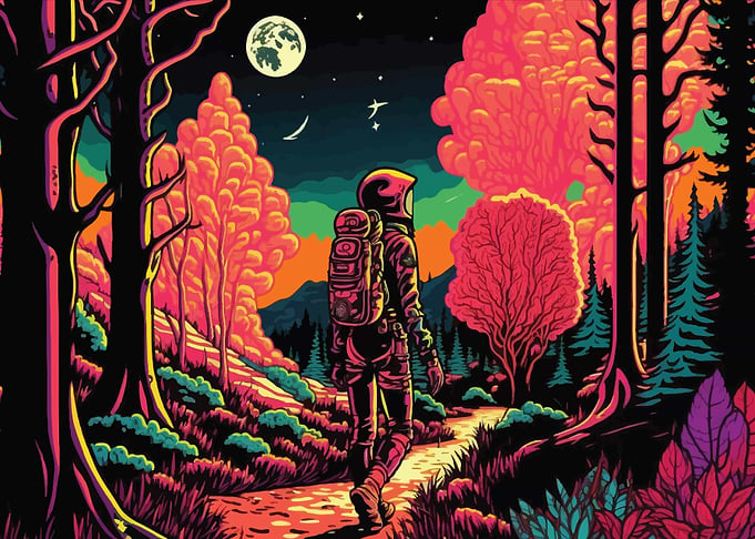 Astronaut woman 1
