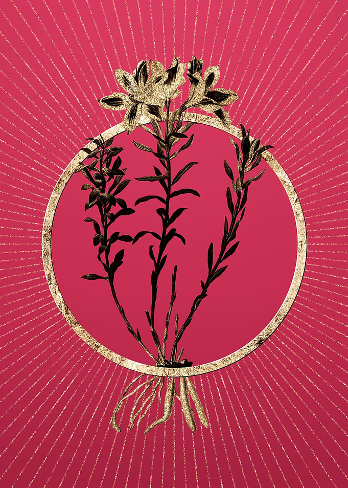 Gold Lily of the Incas