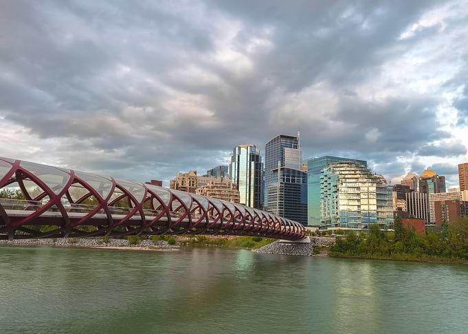 Peace Bridge and Calgary