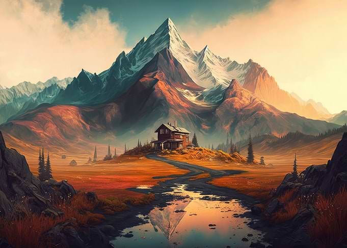 Mountainscape Cabin
