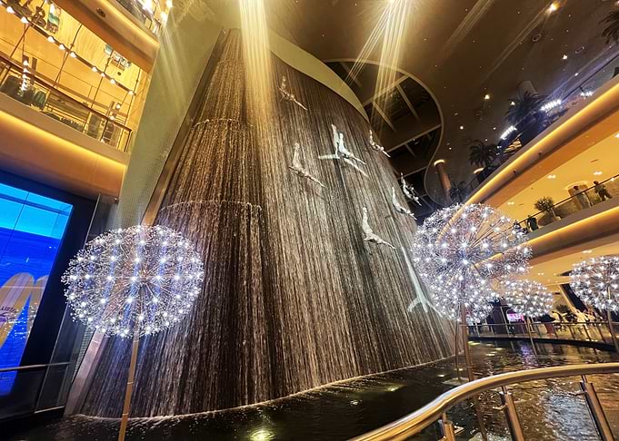 Dubai Waterfall