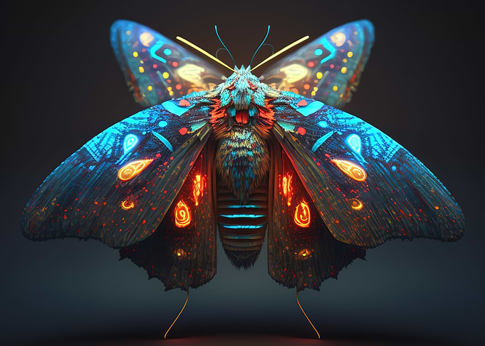 Butterfly in the Night