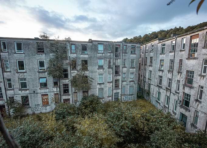 The Scottish ghost town