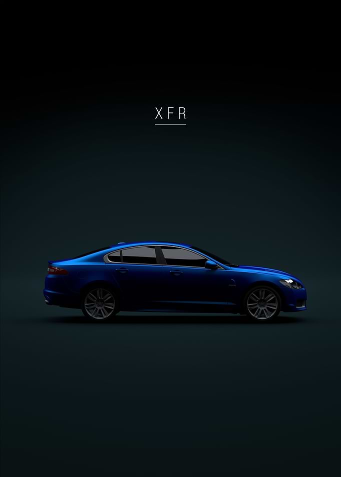 2010 Jaguar XFR Blue