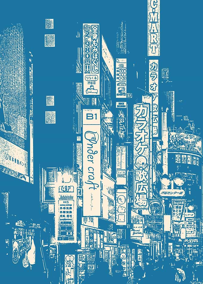 cyberpunk monochrome 16