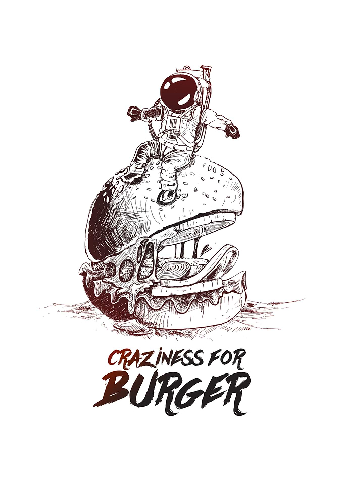 Craziness for burger
