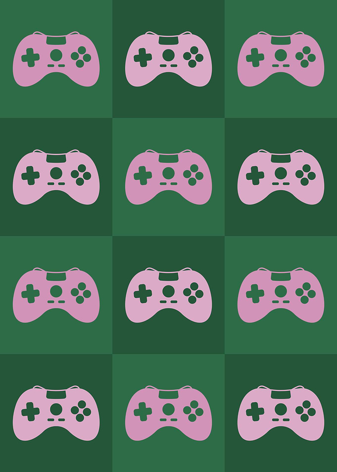 Gamer Controllers Green