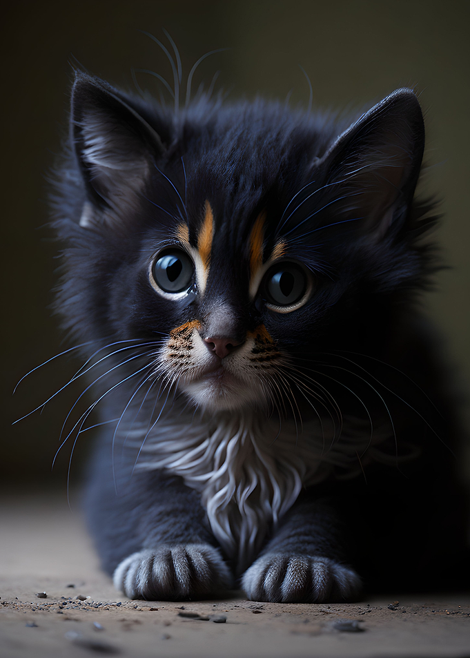 Cute kitten