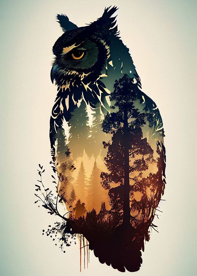 Owl Silhouette