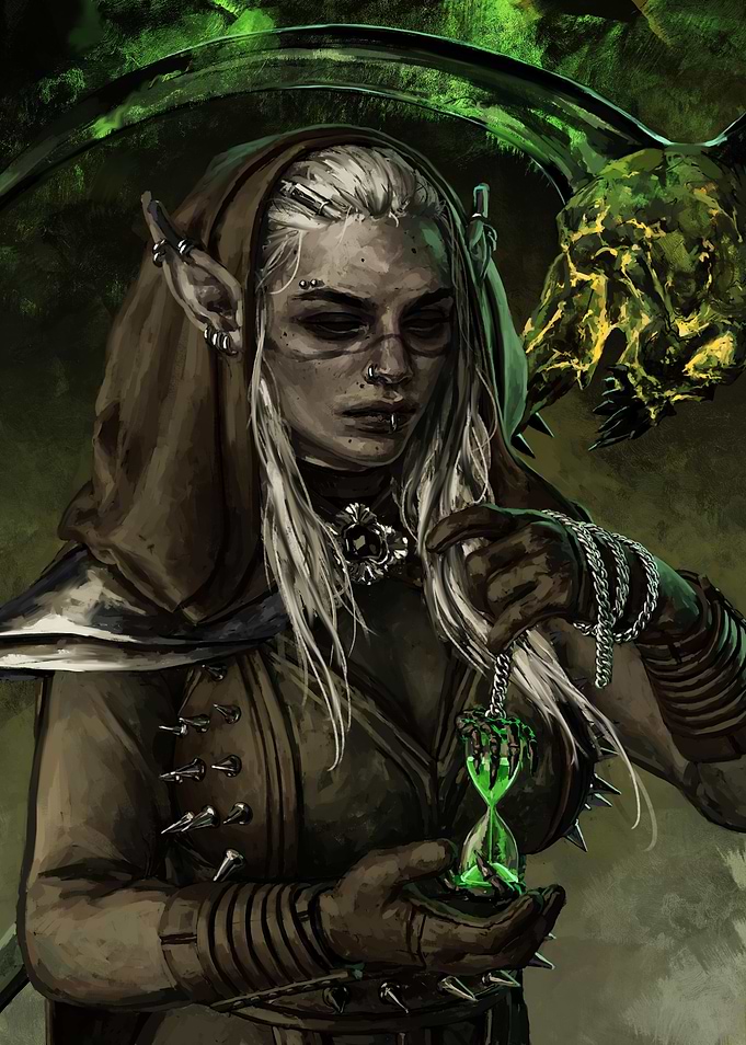Thana Aunvrae with Scythe