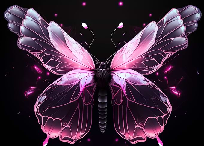 Butterfly in the Night