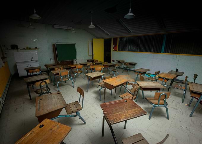 Abandoned school