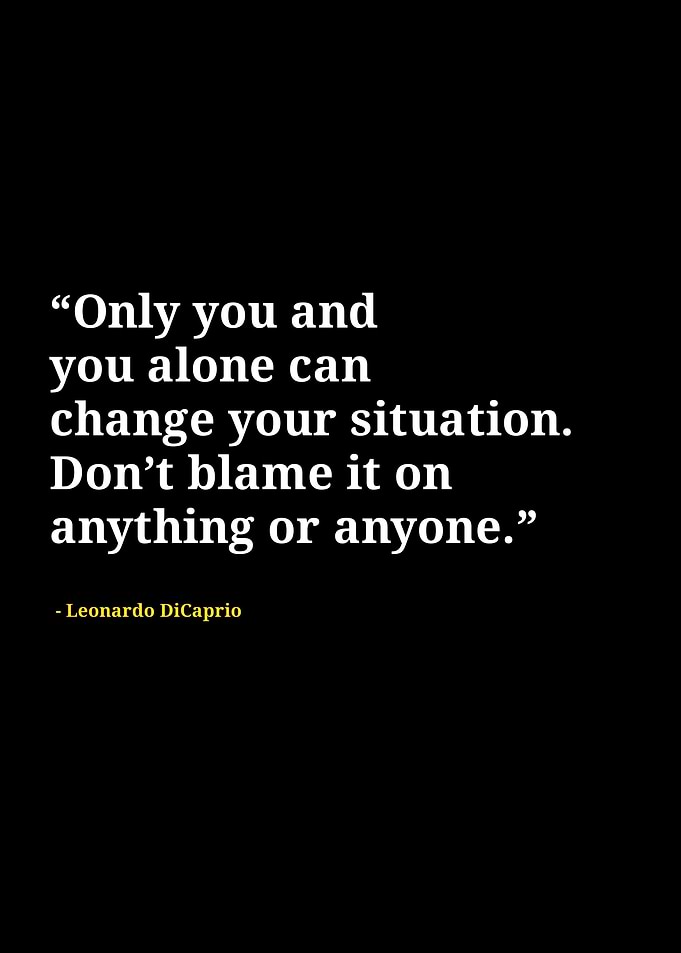 Leonardo Dicaprio quotes