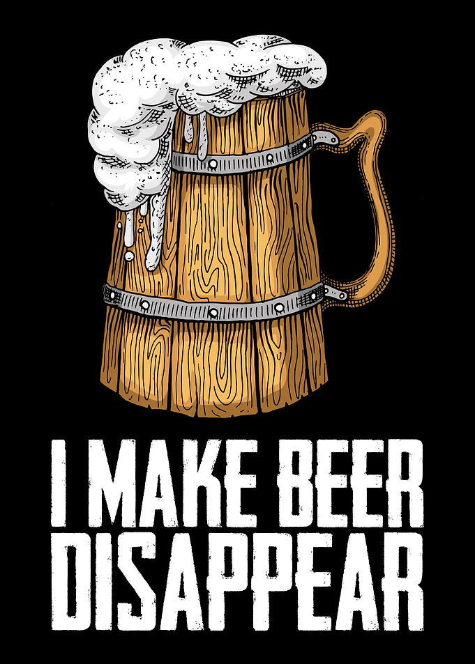Bier trinken Geschenk