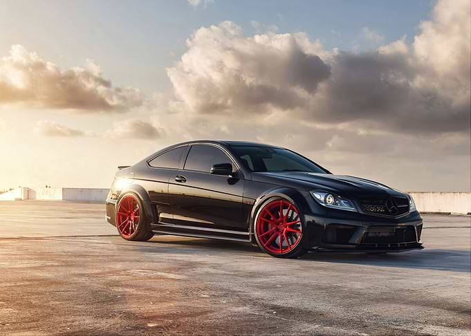 Black Mercedes Benz
